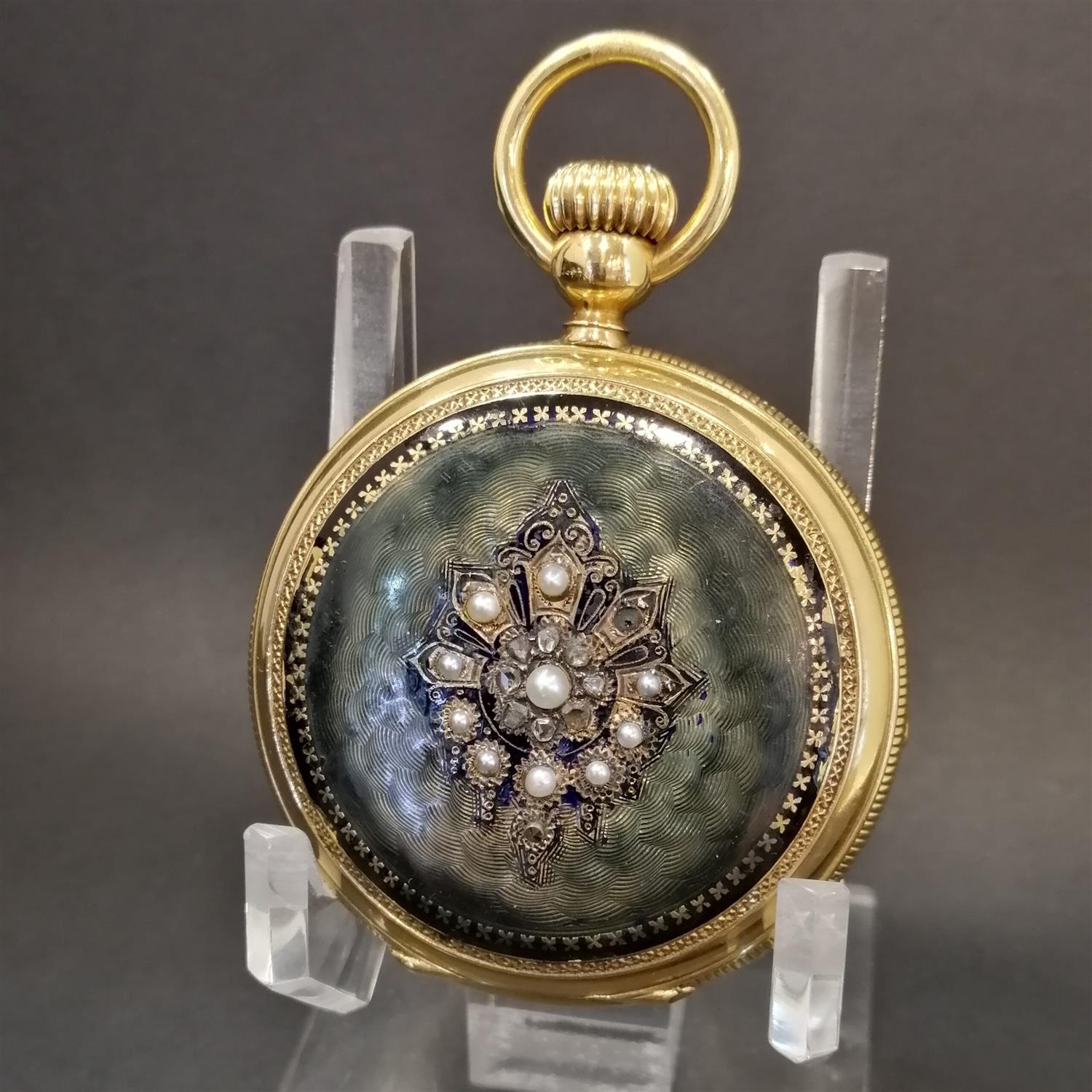 Esmalte Reloj bolsillo - y coleccionismo Saetabis
