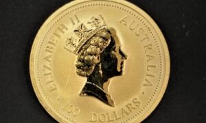Bullion 100 Dólares australianos oro .9999 mm monedas del mundo