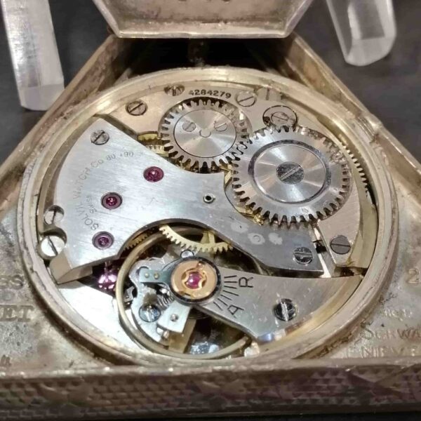 Reloj masónico de plata