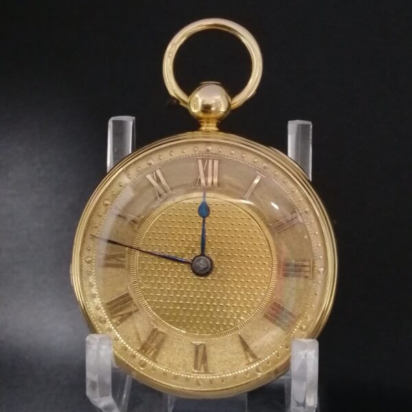 Antiguo Reloj de bolsillo lepine semi catalina oro