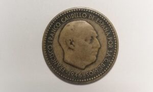 peseta franco 1946 48 peseta benlliure la mas cara la peseta del año 46