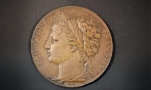 Medalla en bronce Exposición Universal Internacional de Paris 1878.