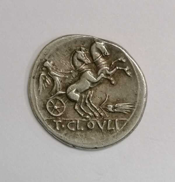 Moneda Romana cloulia rev
