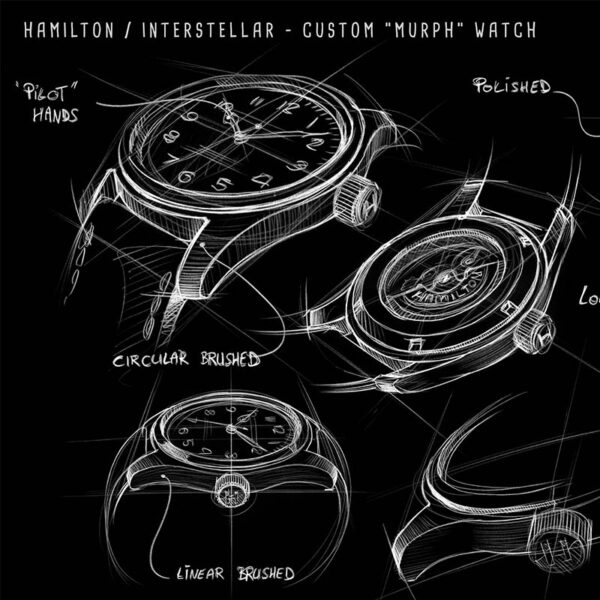 HAMILTON Khaki Field Murph Automático 42mm película Interstellar de 2014