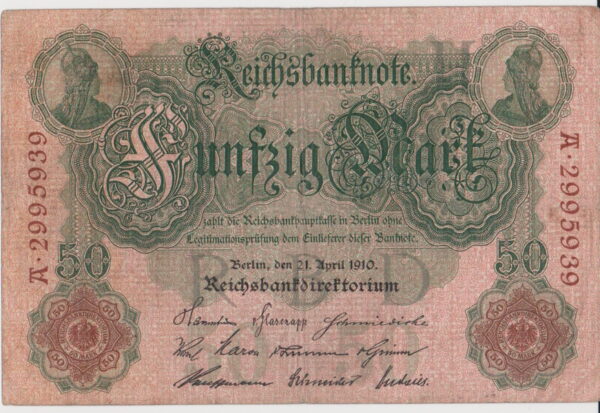 billete alemanan 15 diciembre de 1922