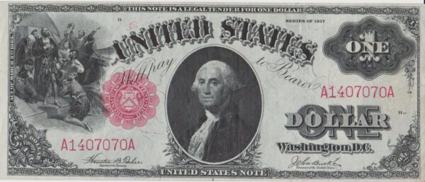 1 dolar eeuu 1917