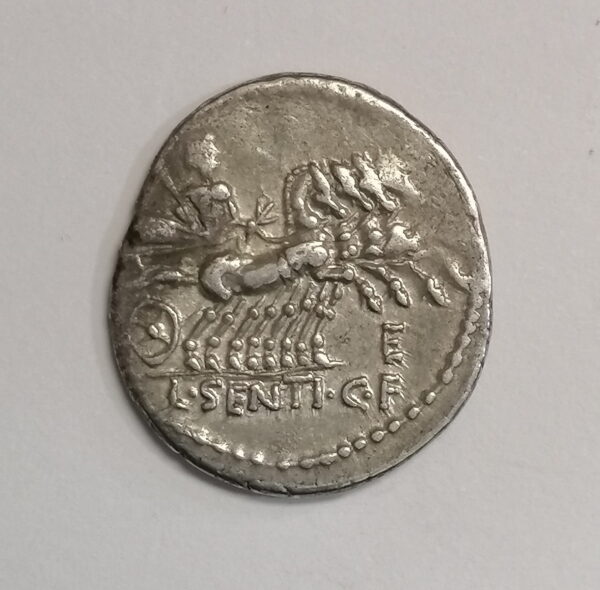 Moneda Romanas sentia rev