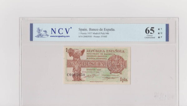 1 peseta republica 1938