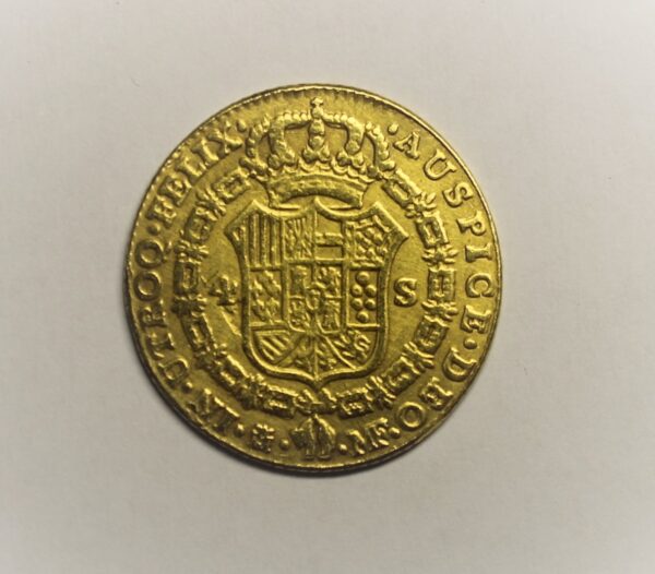 carlos IIII 4 escudos 1795 madrid MF