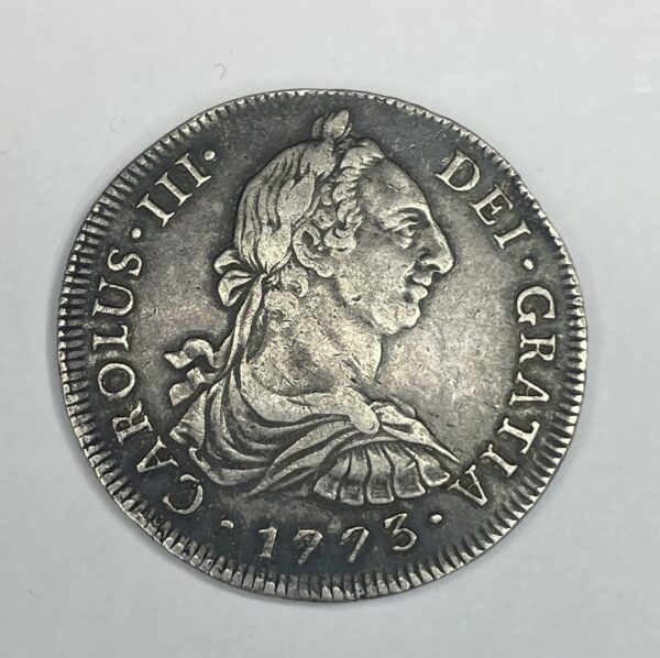 lima 8 reales carlos iii 1773