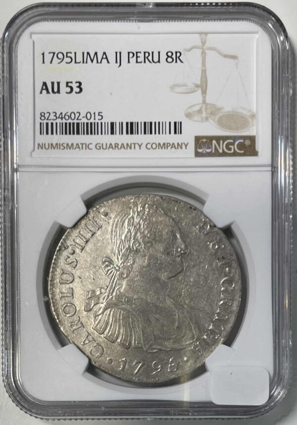 carlos IIII 8 reales
