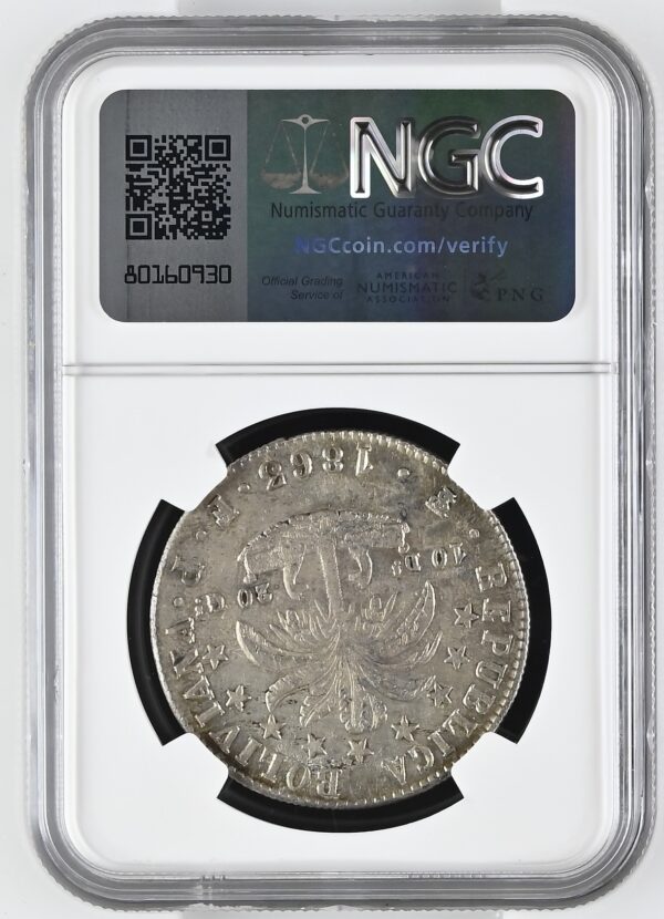 Bolivia 8 soles 1863