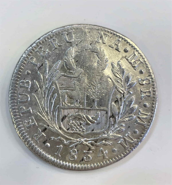 8 reales 1834 manila