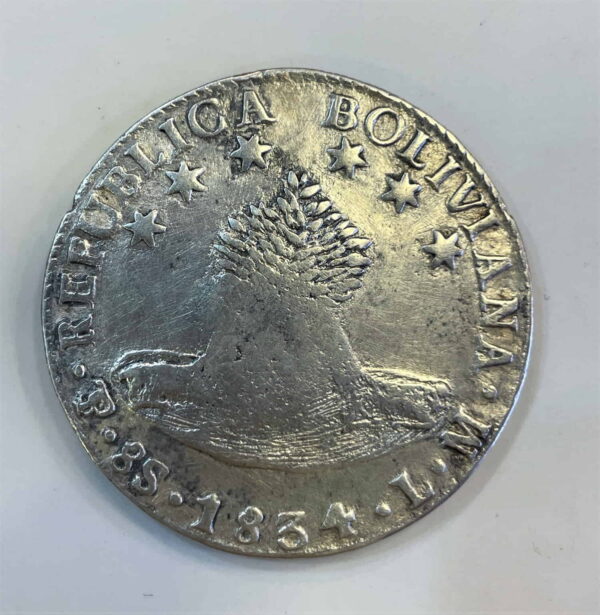 1 peso filipinas 1834
