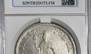 isabel ii 8 reales 1834 Peru
