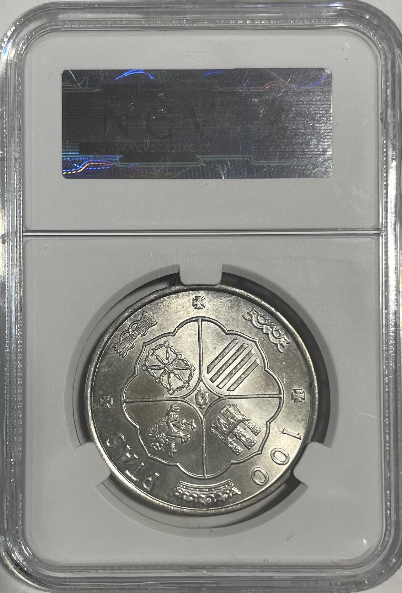 palo curvo 100 pesetas