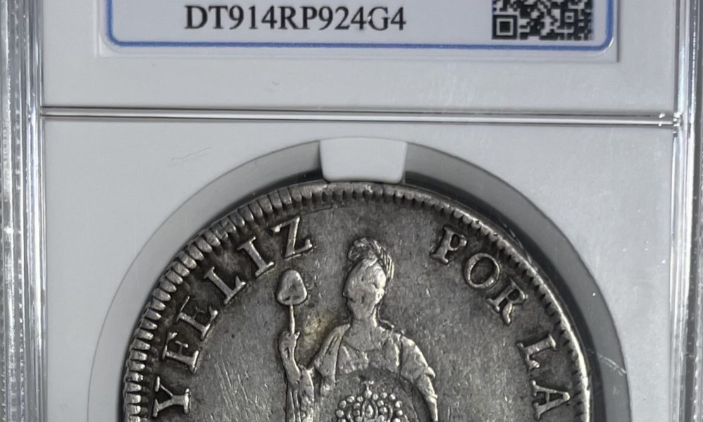 fernando VII 8 reales Lima filipinas