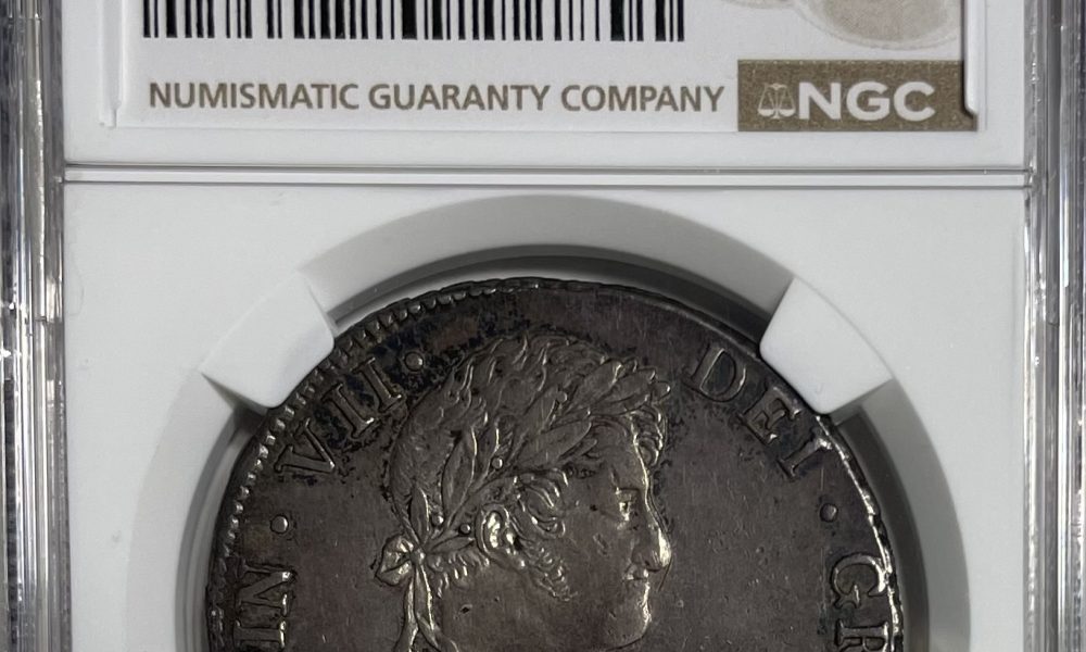 fernando VII 8 reales guatemala