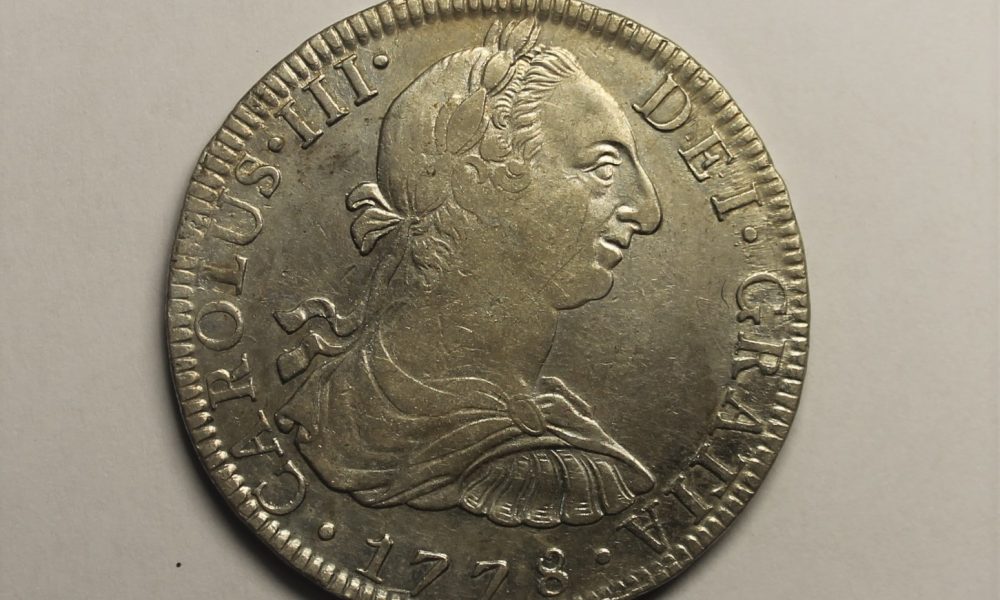 carlos III 8 reales 1778 mexico F.F