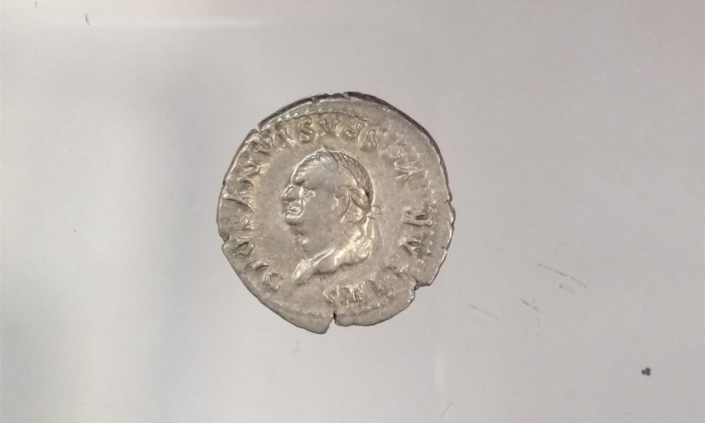 denario romano Vespasiano tito flavio