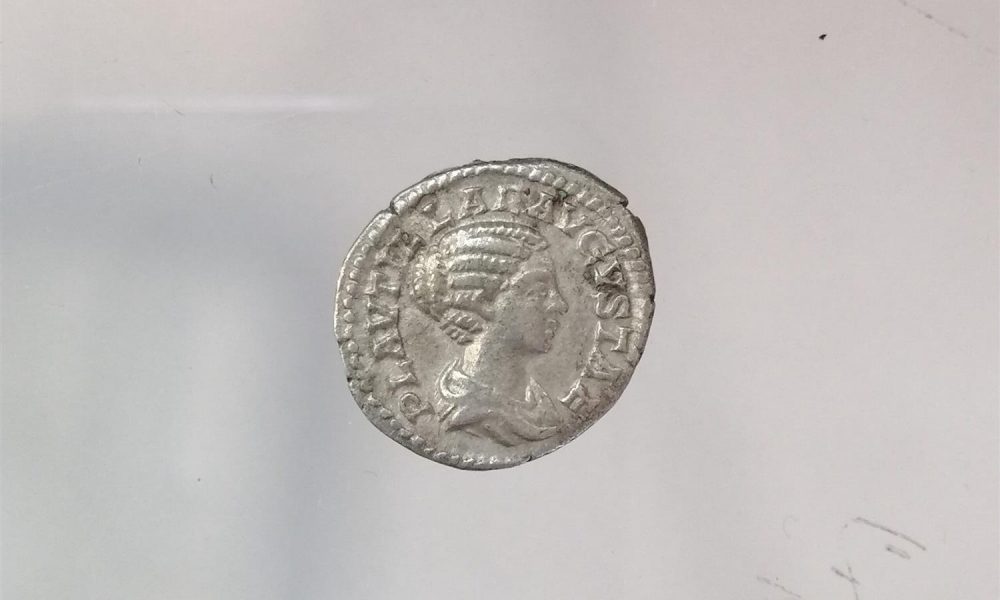 denario romano Publia Fulvia Plautila