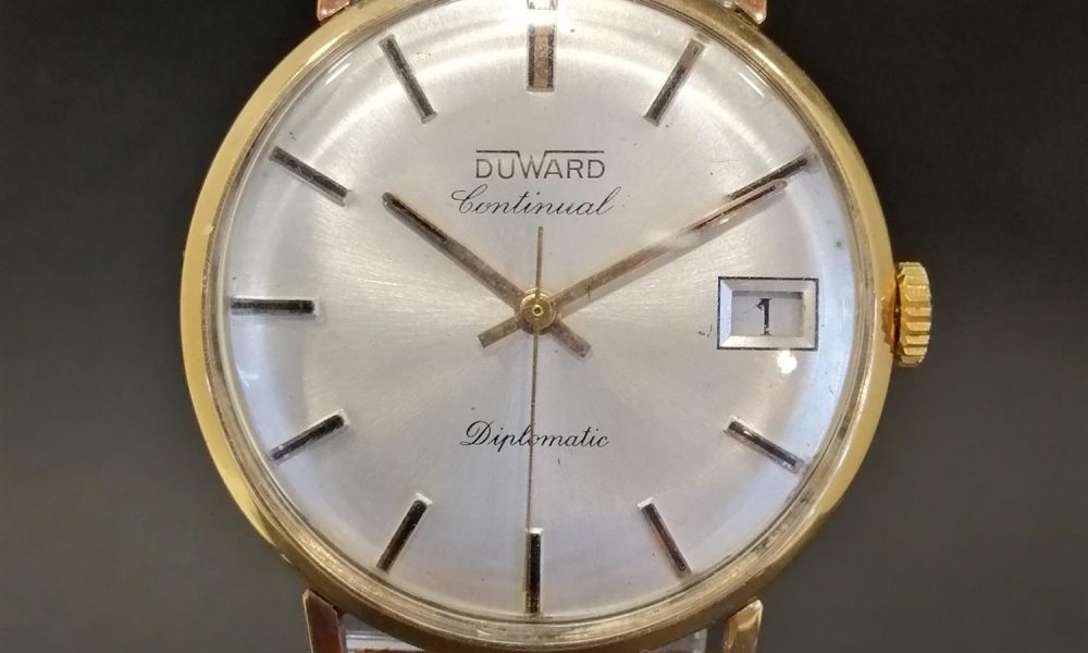 Duward reloj pulsera oro antiguo vintage