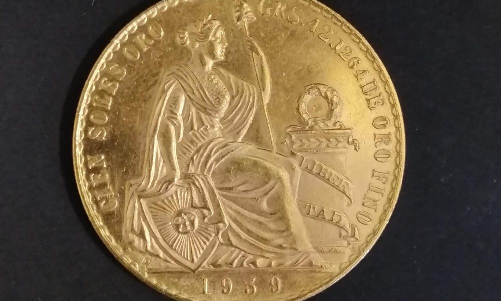 100 Soles peruanos oro 1959