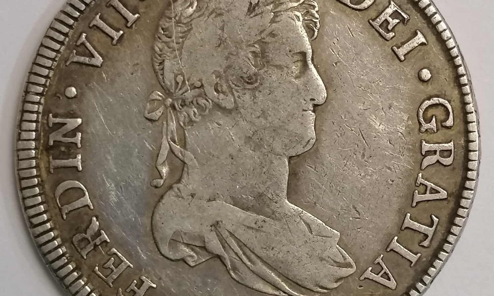 8 reales fernando VII guatemala 1816