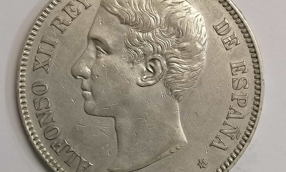 5 pesetas 1876