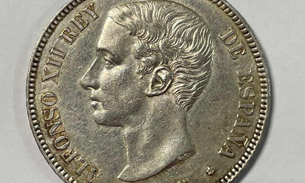 5 pesetas 1875