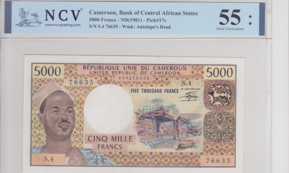 camerun 5000 francos